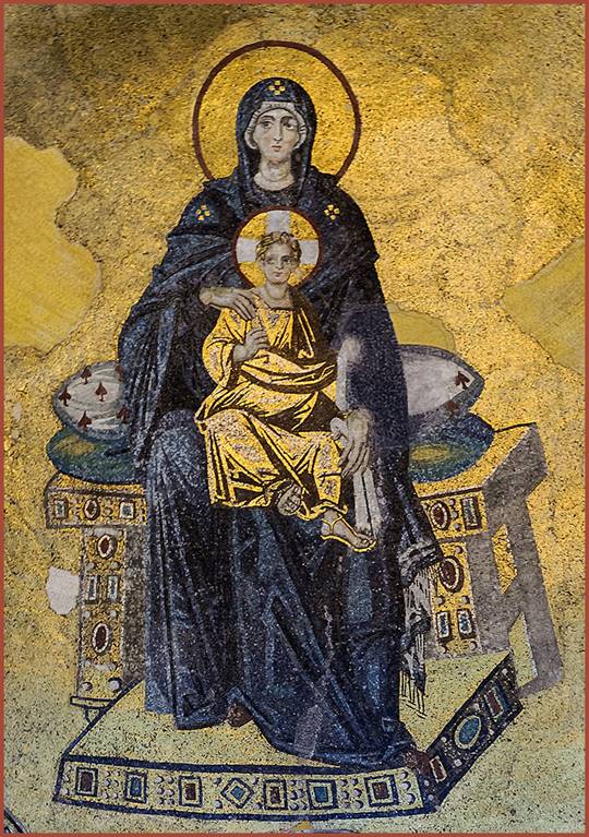 View apse of Hagia Sophia